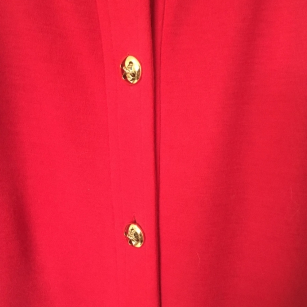 Ports International Bright Red Long Cardigan - Picture 8 of 8